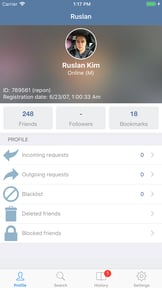 Your Friends - Friends history