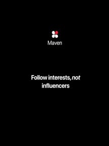 Maven: The Serendipity Network