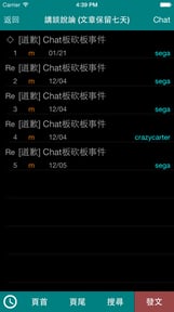 核心洽眾：Bahamut BBS Reader