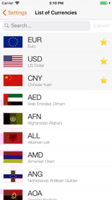 Currency converter: Exchange