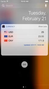 Currency converter: Exchange