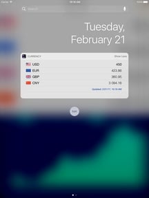 Currency converter: Exchange
