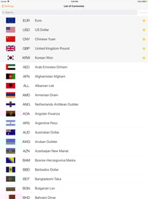 Currency converter: Exchange
