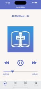 NASB Bible (Audio & Book)