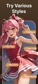 Anime Art - AI Girl Generator