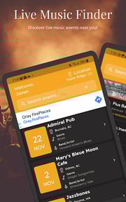 Live Music Finder