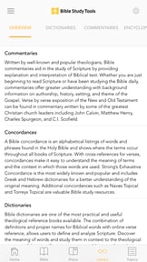 Bible Study Tools