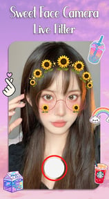 Sweet Face Camera Live Filter