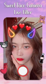 Sweet Face Camera Live Filter