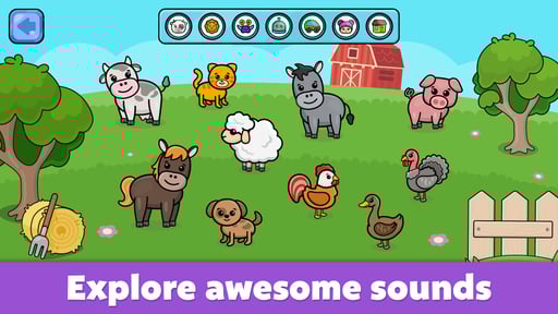 Baby piano and music games and toddlers