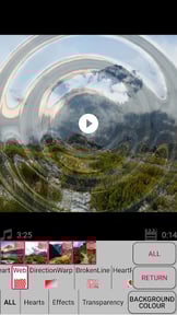 Photo slideshow with music