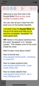 Equipd Bible