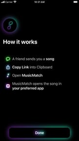 MusicMatch: Listen Anywhere