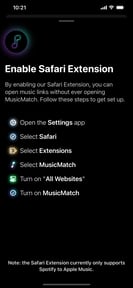 MusicMatch: Listen Anywhere