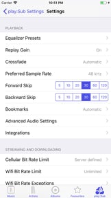 play:Sub Music Streamer