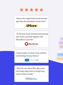 MusicBox: Save Music for Later