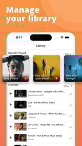 Music Player : Songs, Videos