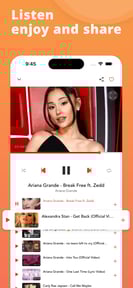 Music Player : Songs, Videos