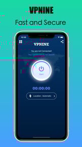 Vpnine - Fast and Secure VPN