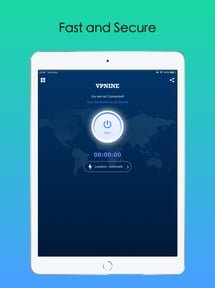 Vpnine - Fast and Secure VPN
