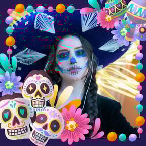 Mexican flag photo editor