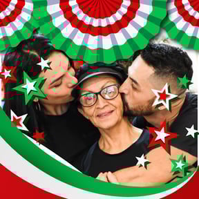 Mexican flag photo editor