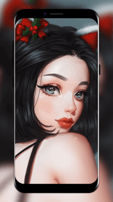 Live Glitter Girly Wallpaper