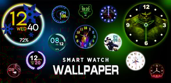 Smart Watch - Clock Wallpaper