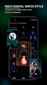 Smart Watch - Clock Wallpaper