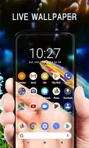 Transparent Screen & Live Wallpaper