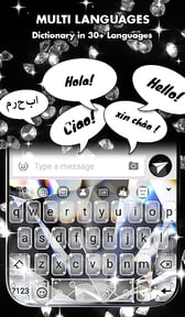 Diamond Live Wallpaper & Animated Keyboard