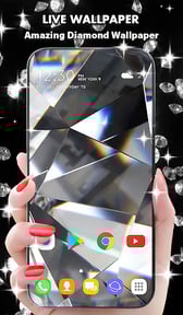 Diamond Live Wallpaper & Animated Keyboard