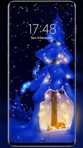 Christmas Tree Live Wallpaper