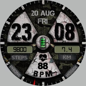 WIN Nuclear PRO Watch face