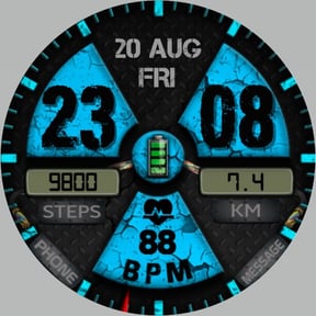 WIN Nuclear PRO Watch face