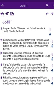 Bible en français courant