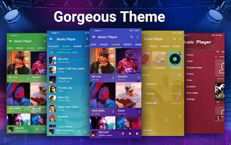 Music player- bass boost,music