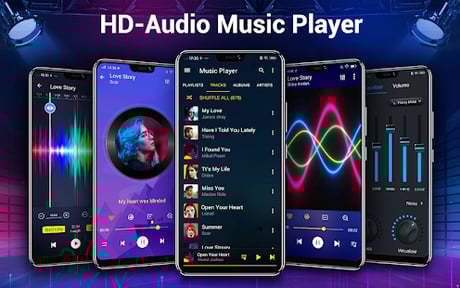 Music player- bass boost,music