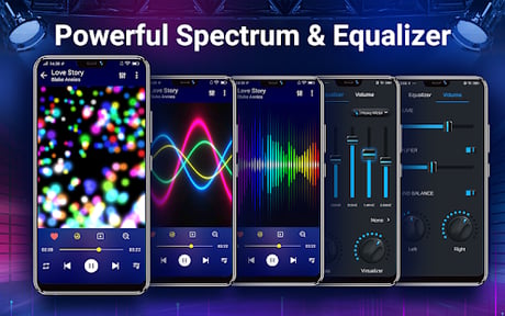 Music player- bass boost,music