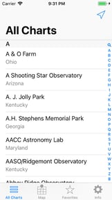 iCSC: Clear Sky Chart Viewer