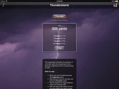 Thunderstorm Calculator
