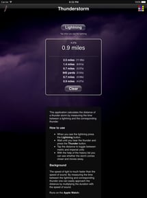 Thunderstorm Calculator
