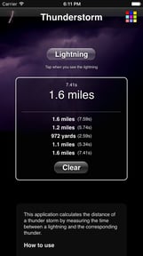 Thunderstorm Calculator