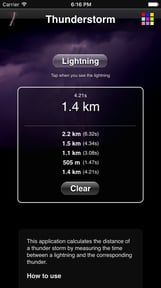 Thunderstorm Calculator