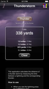 Thunderstorm Calculator