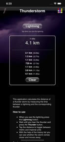 Thunderstorm Calculator