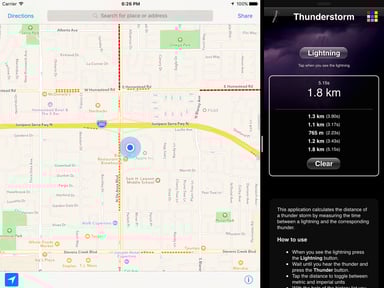 Thunderstorm Calculator