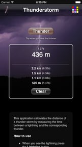 Thunderstorm Calculator