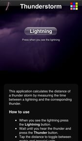 Thunderstorm Calculator