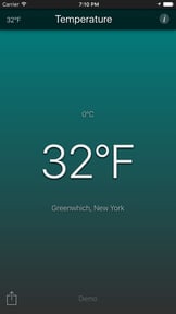 Temperature App